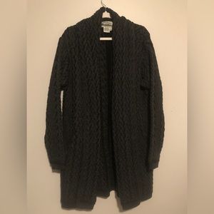 Aran Crafts Knee Length Duster 100% Wool XL